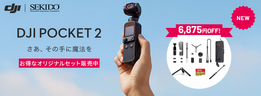 DJI Pocket 2 で自撮りマスターになるためのたった4つの手順   セキド