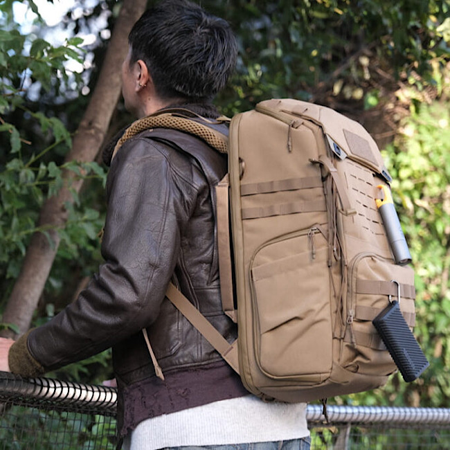 ミリタリー×カメラバッグの最適解 PGYTECH OneMo Tactical Backpack 新 ミリタリー×カメラバッグの最適解 PGYTECH OneMo Tactical Backpack 新
