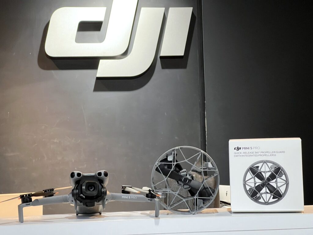 プロペラ一体型を採用！DJI Mini 5 Pro用 クイックリリース360
